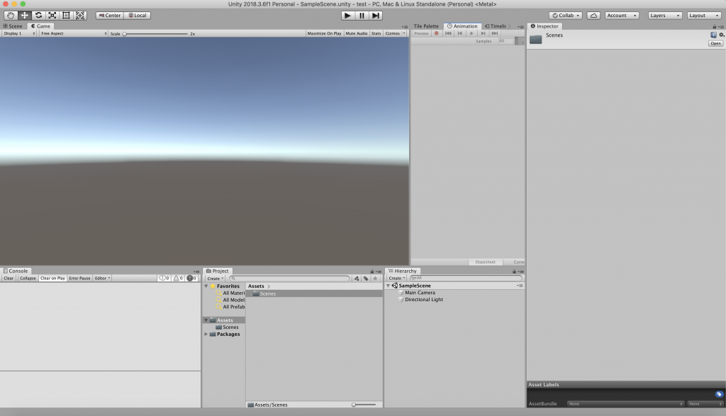 Unity Hub
