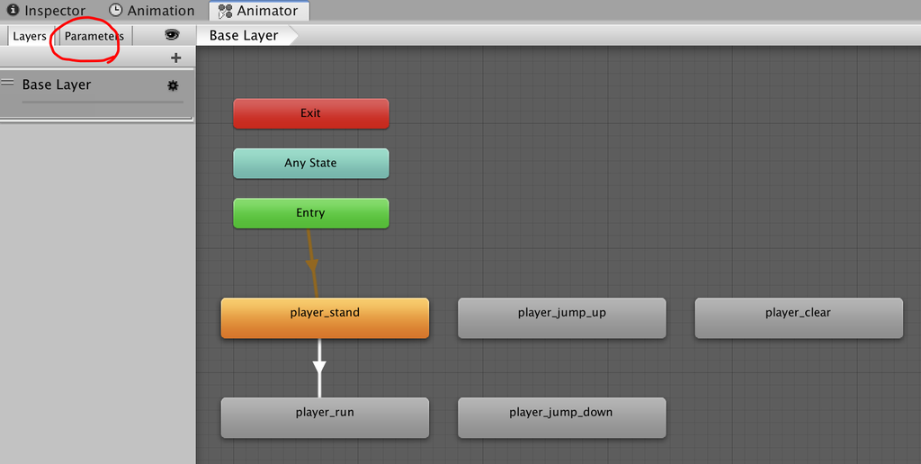 animation parameters