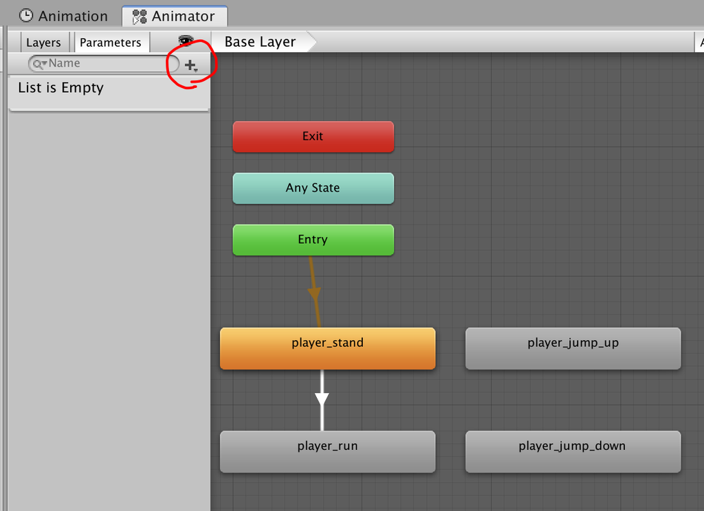 add animation parameters