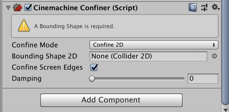 cinemachine confiner