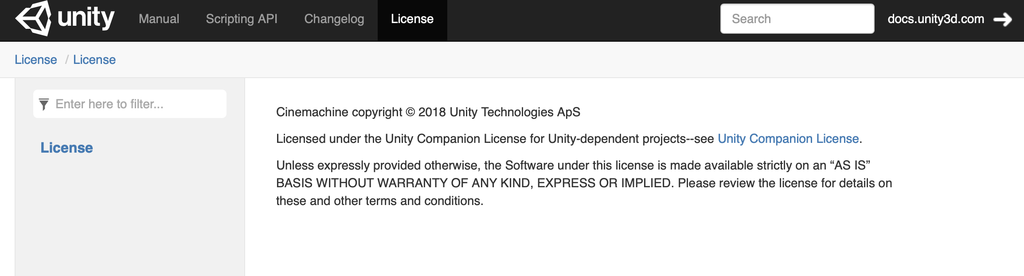 unity license