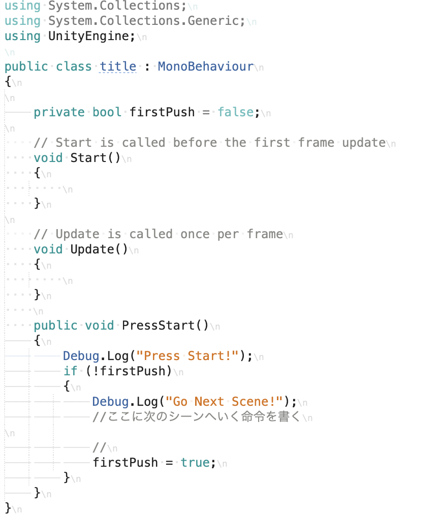 method press start
