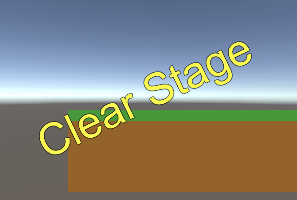 clear stage text