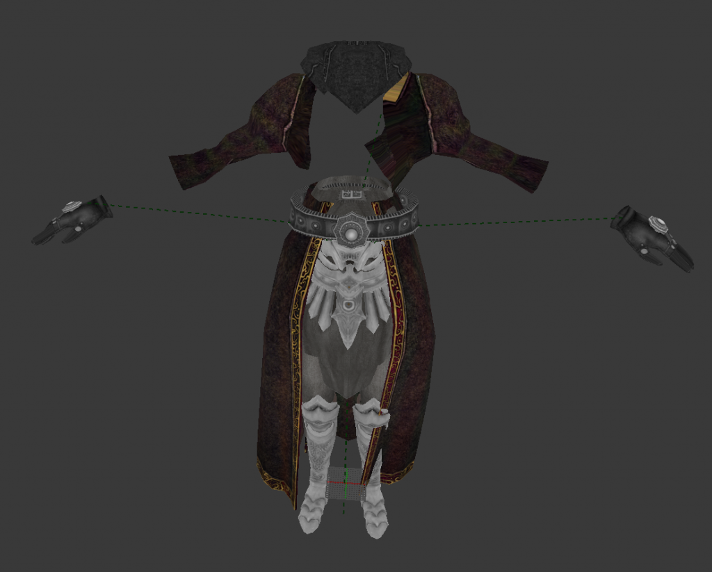 edit mesh armor